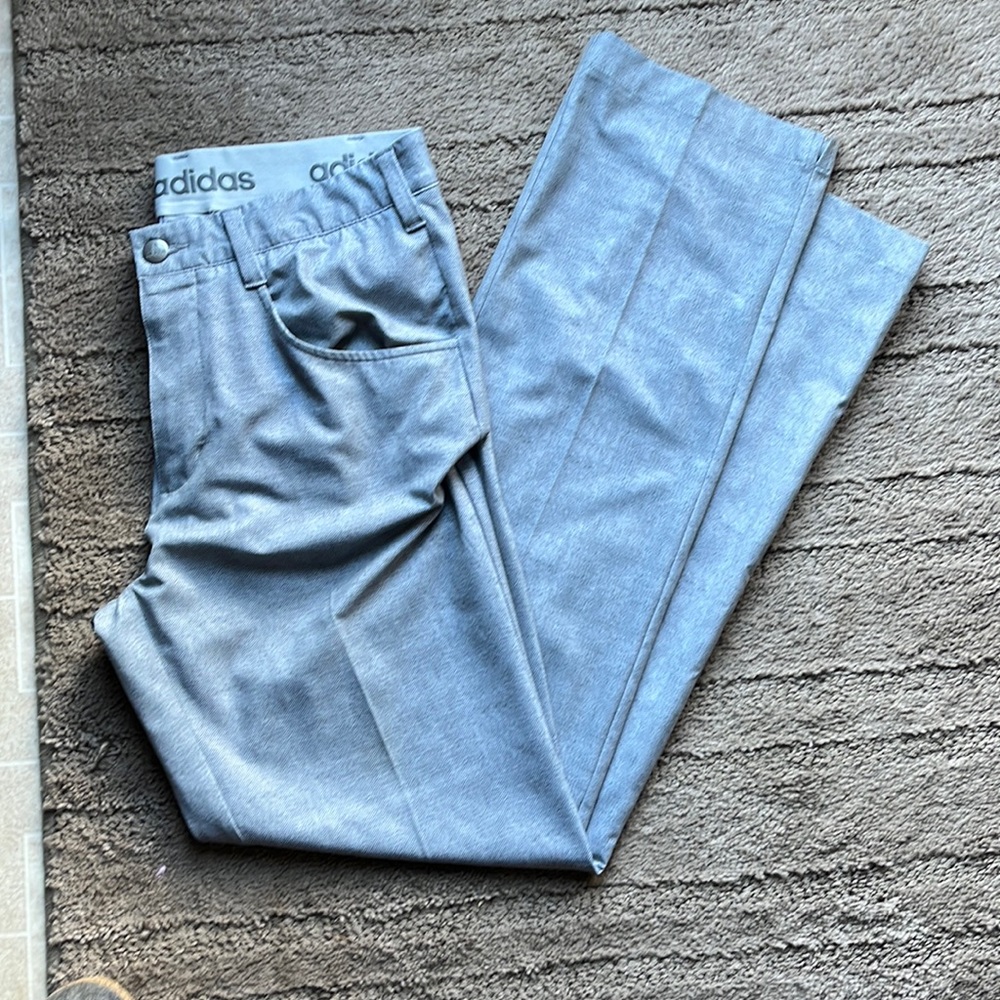 Adidas men’s golf pant gray 30” waist